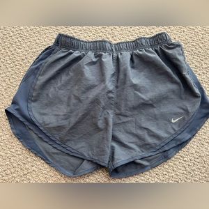 Gray Nike dri fit shorts